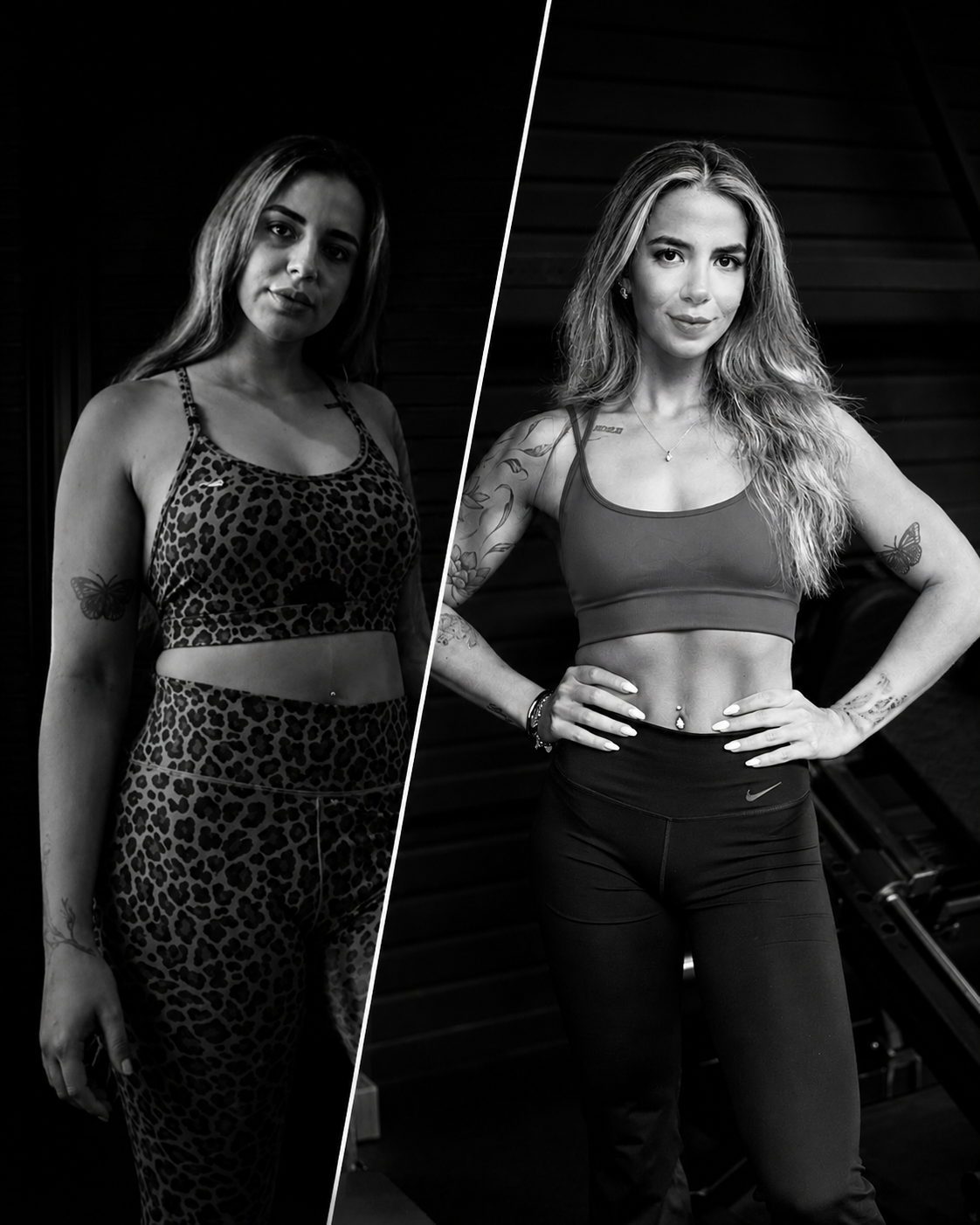 Nas — before and after her own transformation